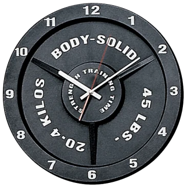 Horloge forme disque | Body-Solid
